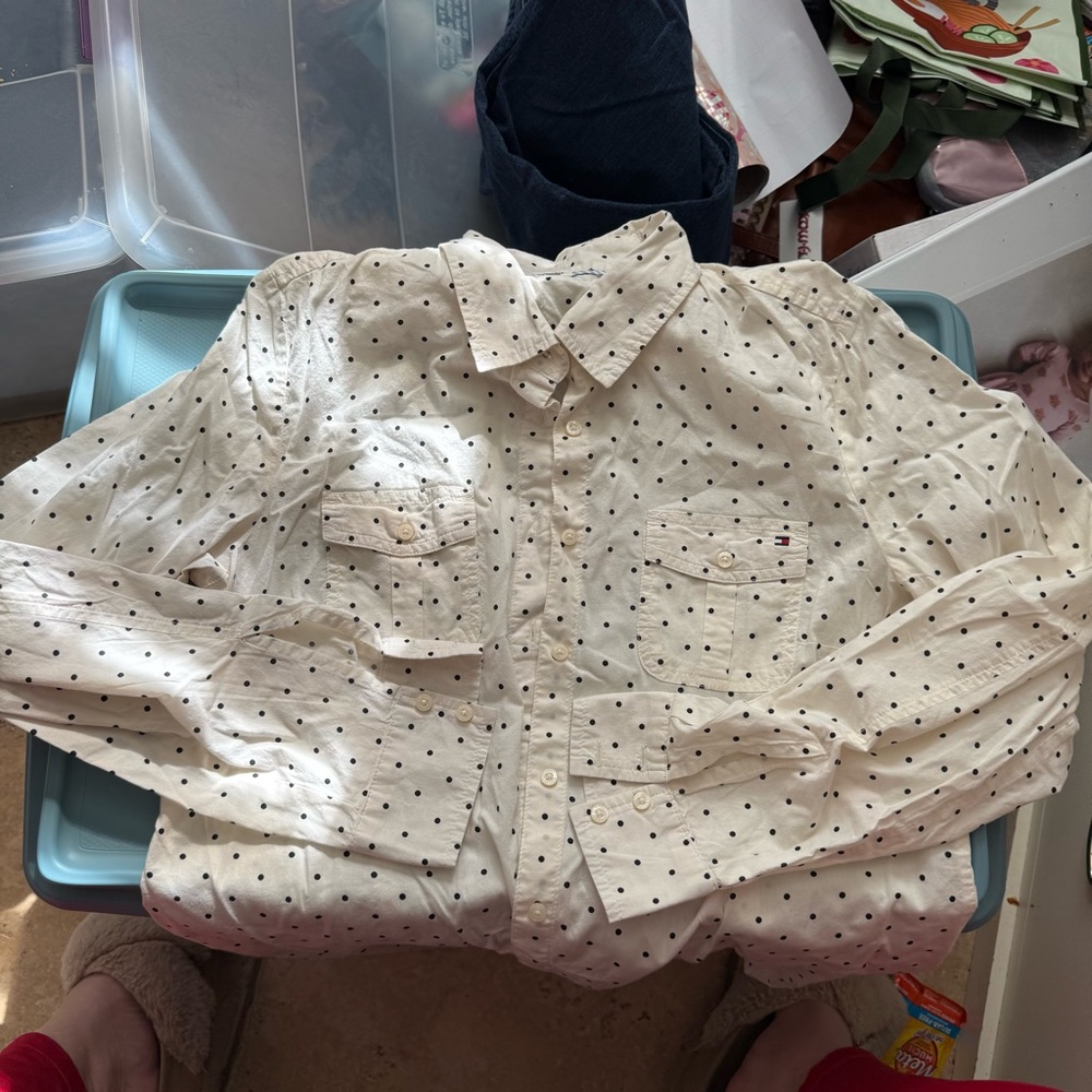 Tommy Hilfiger White Button Down Shirt